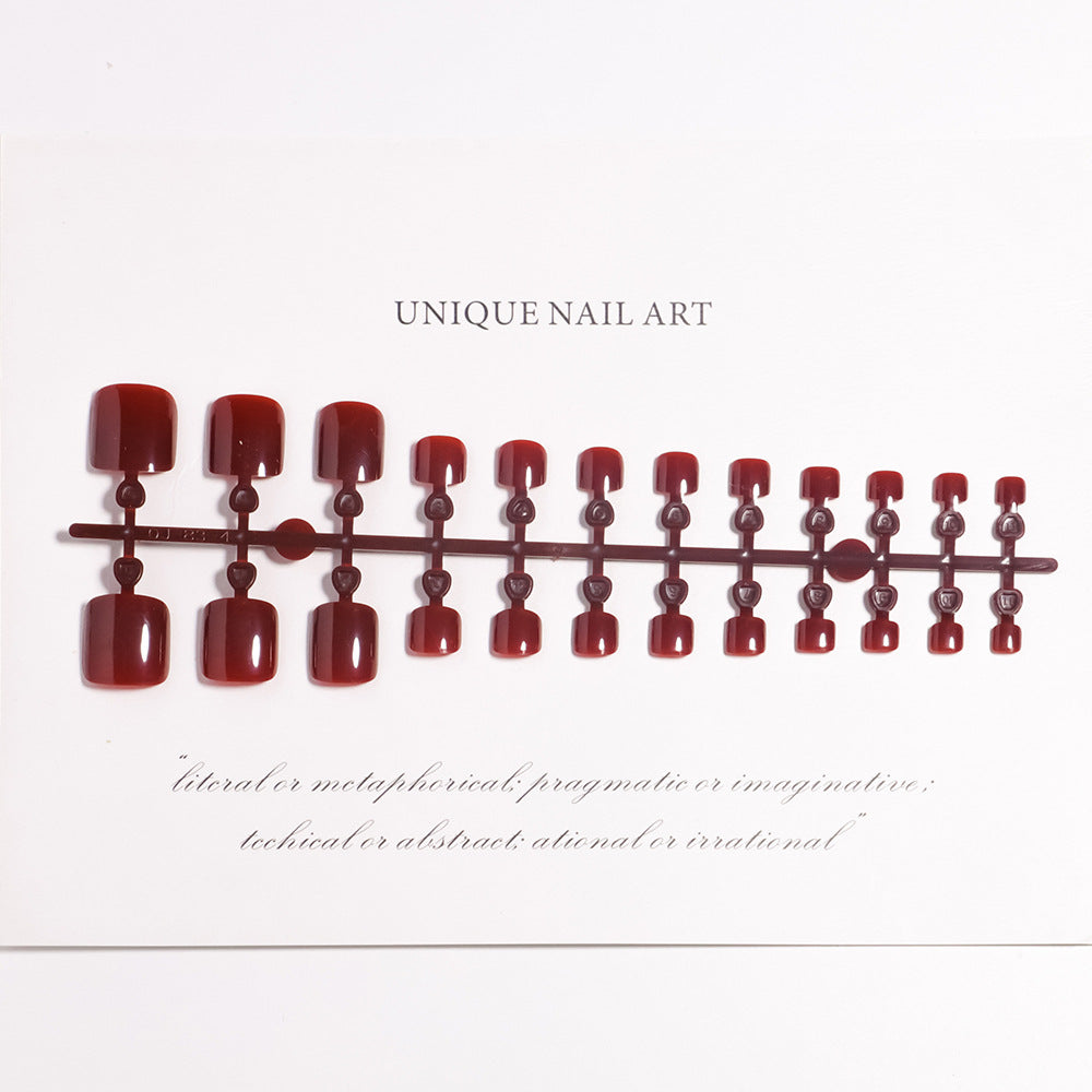 Premium Press-On Nail Art Set Bowlift