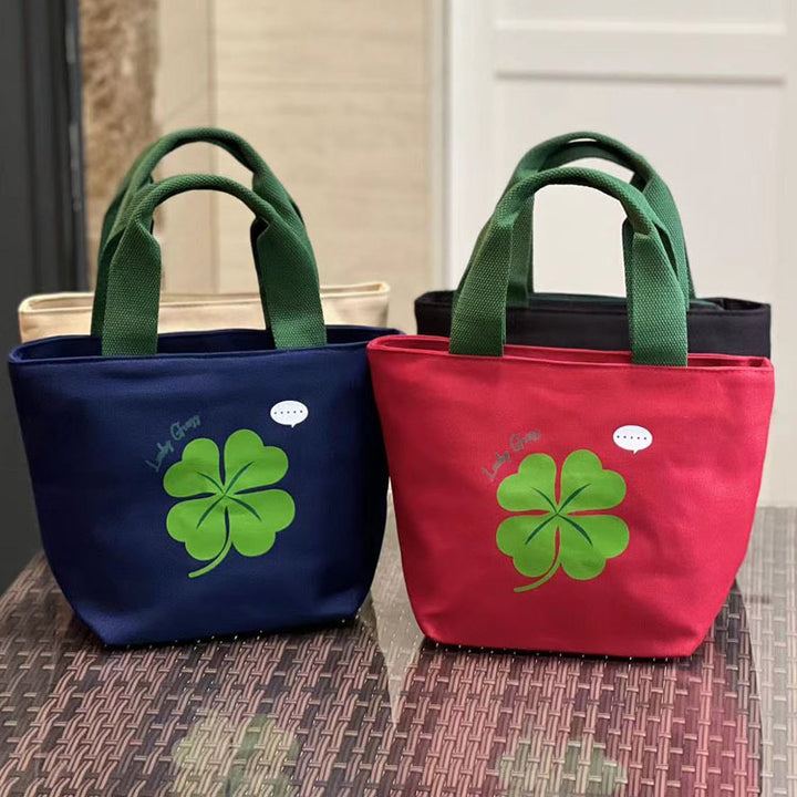 Cute Bear Print Lunch Tote Bowlift