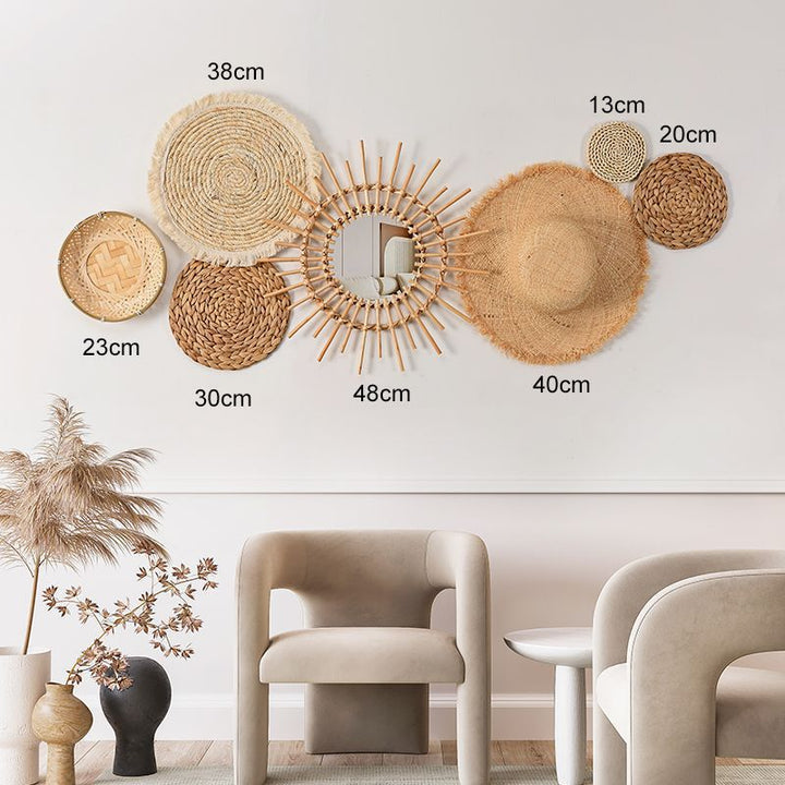 Elegant Wall Decoration Made of Natural Materials Bowlift