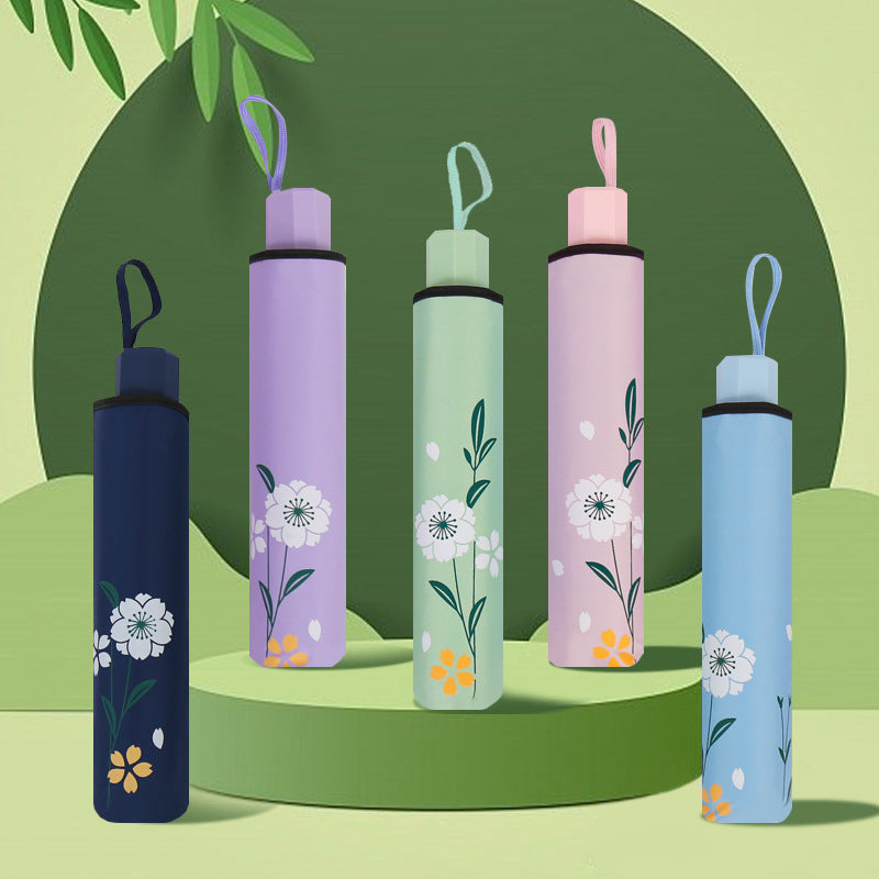 Ladies flower decorated umbrella Bowlift