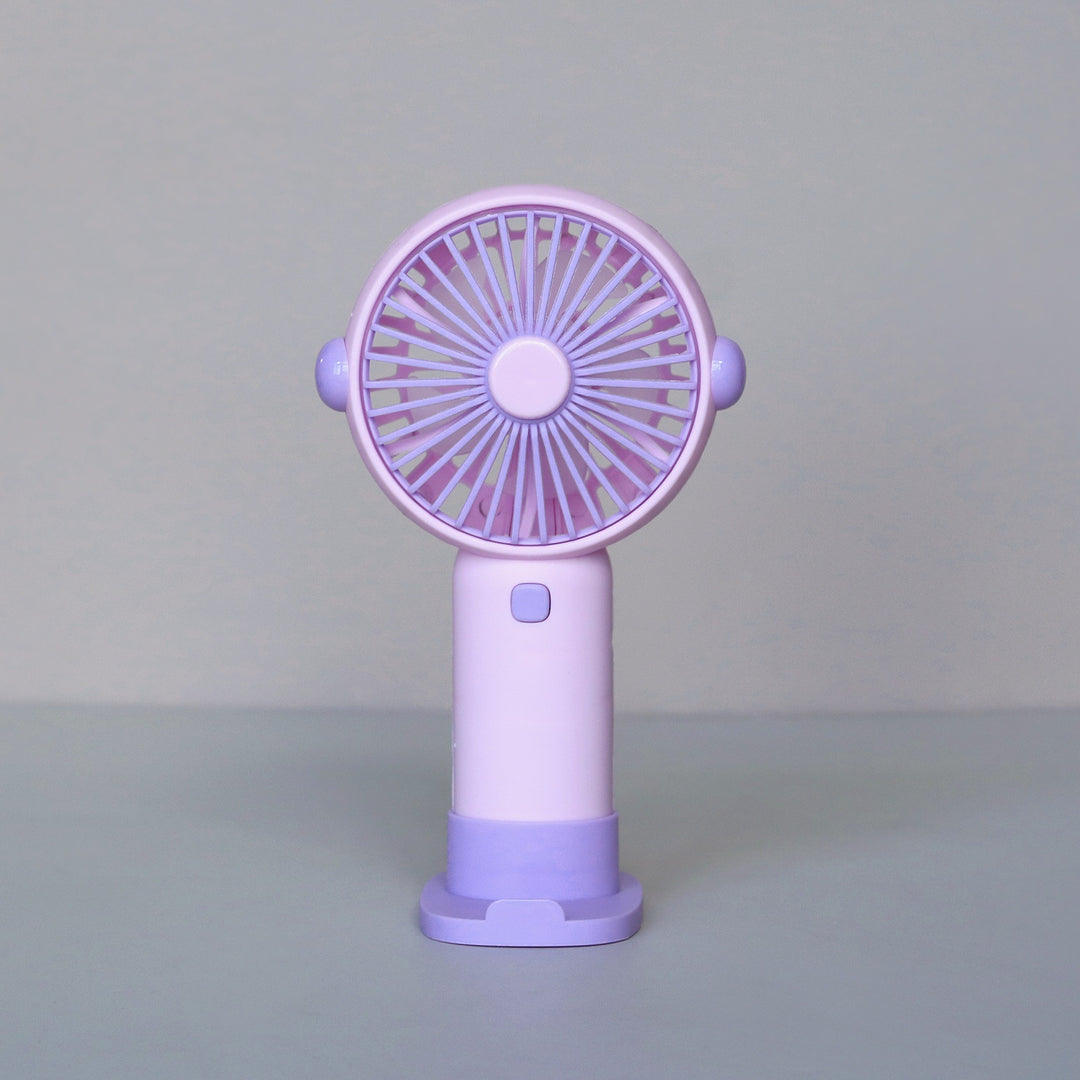 Unisex Handheld Fan with ergonomic design and practical stand function Bowlift
