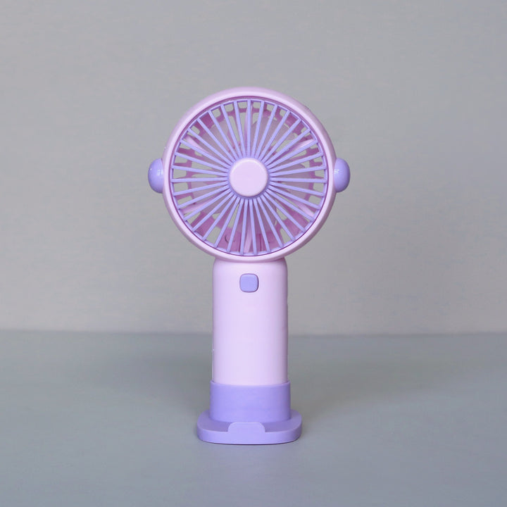 Unisex Handheld Fan with ergonomic design and practical stand function Bowlift