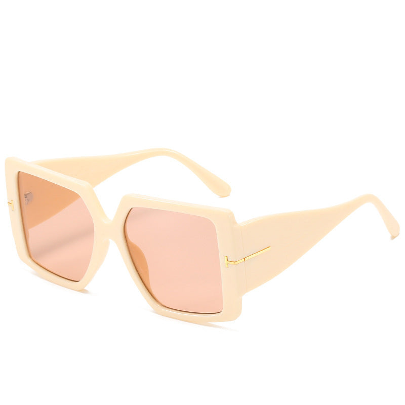 Unique Oversized Geometric Sunglasses Bowlift