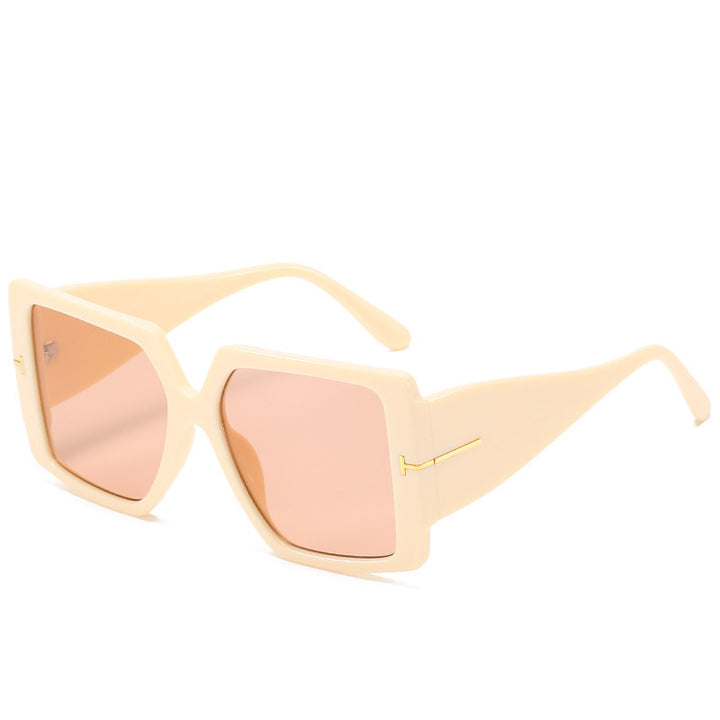 Unique Oversized Geometric Sunglasses Bowlift