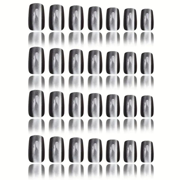 Cat-Eye Press-On Nail Set Bowlift