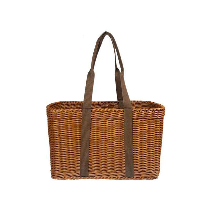 Woven Tote Bag with Reinforced Handles Bowlift