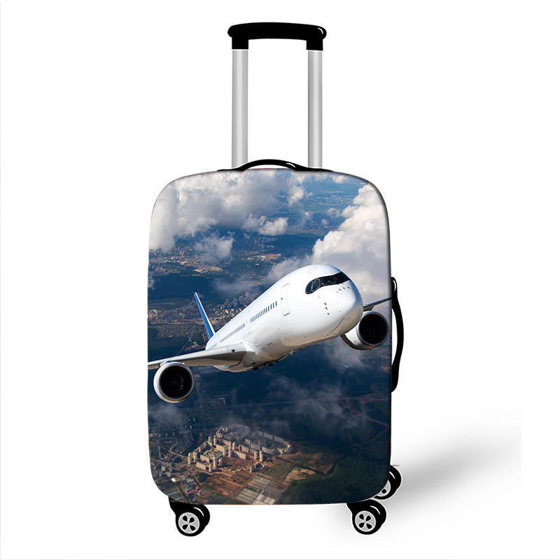 Men's hard-shell suitcase with exclusive airplane design Bowlift
