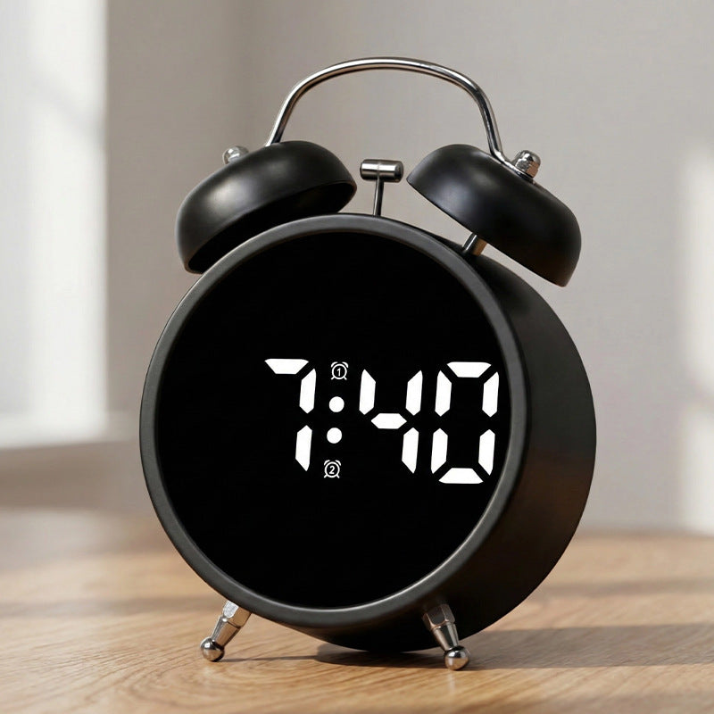 Digital Clock with Large Dial and Alarm Function Bowlift