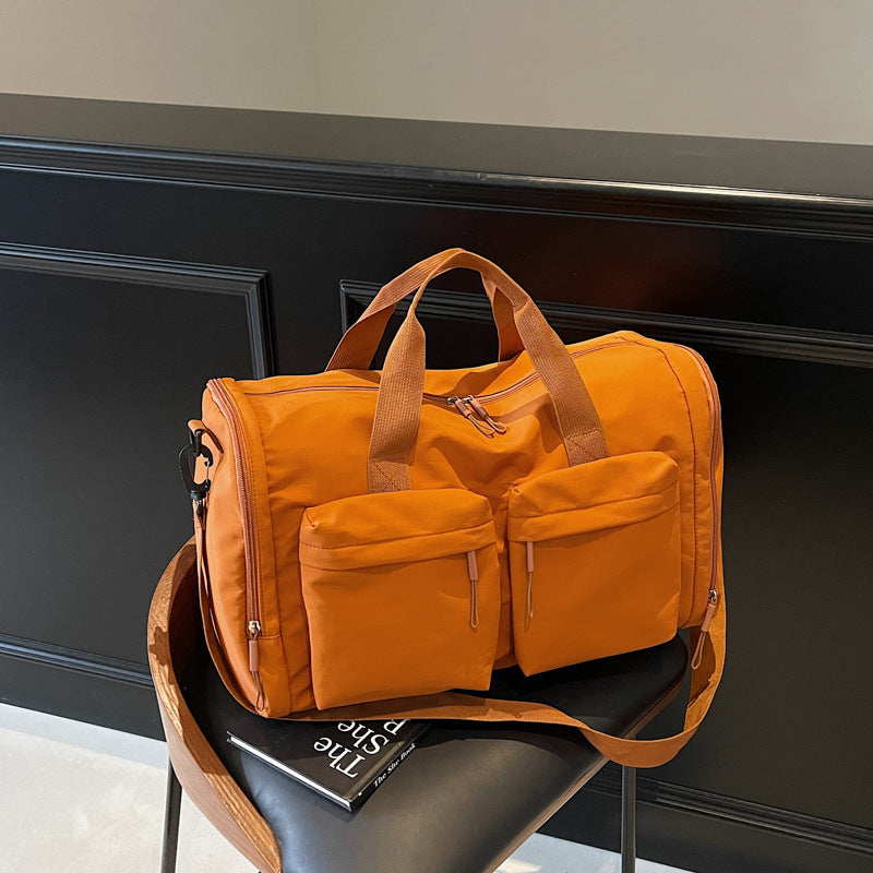 Multifunctional Sports Duffel Bag With Expandable Design Bowlift