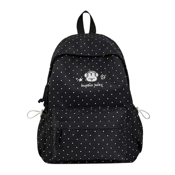 Polka Dot Design Backpack Bowlift