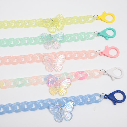 Decorative Butterfly Eyewear Chain Bowlift