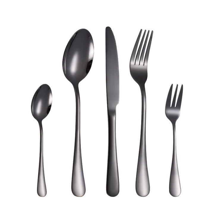 Elegant stainless steel cutlery set with ergonomic handle Bowlift