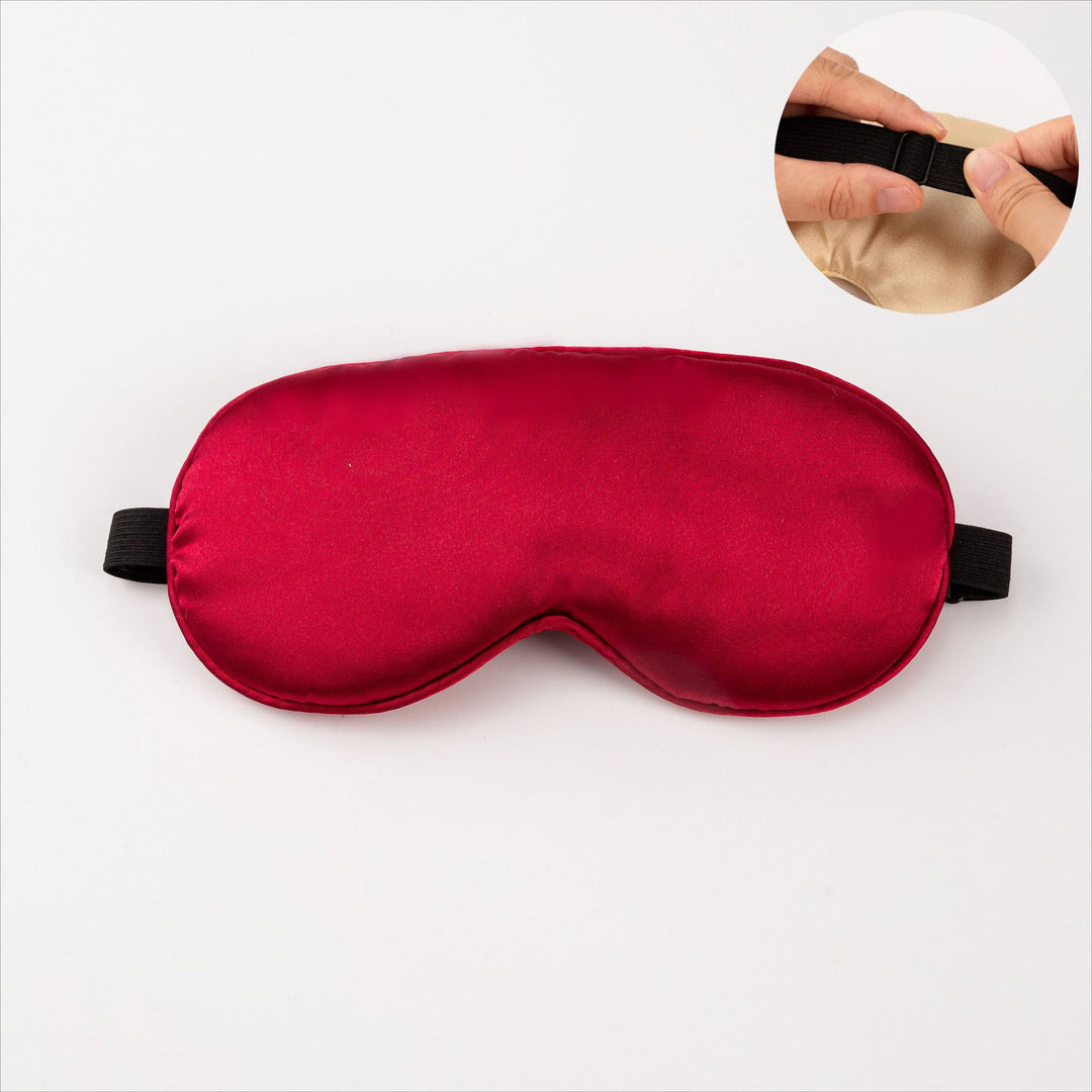 Unisex nan ergonomic sleep mask with adjustable elastic band and soft satin surface Bowlift