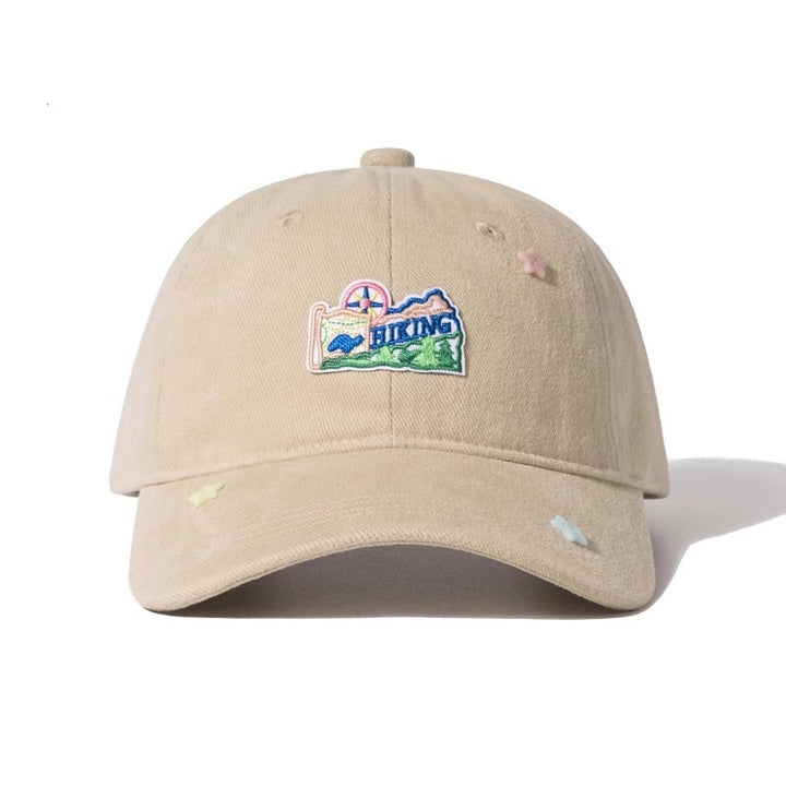 Men's Casual Embroidered Hiking Cap Bowlift
