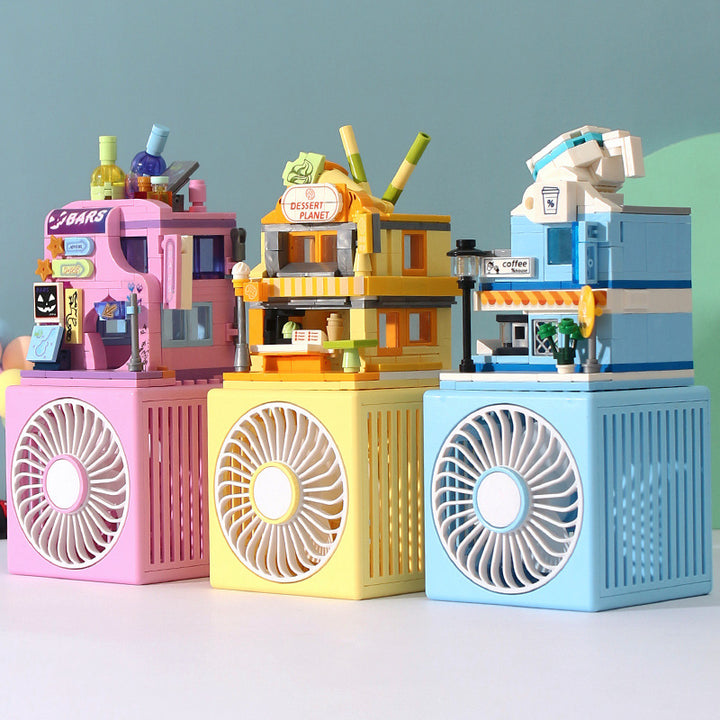 Decorative Miniature Food Stand Fan Bowlift