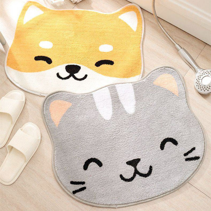 Fun Polar Bear Bath Mat Bowlift