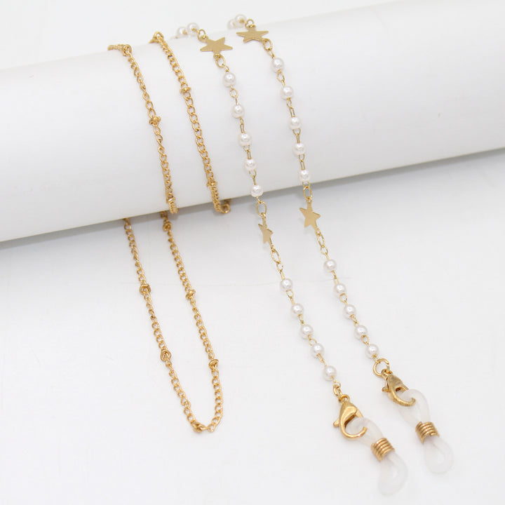 Elegant Star-Linked Eyewear Chain Bowlift