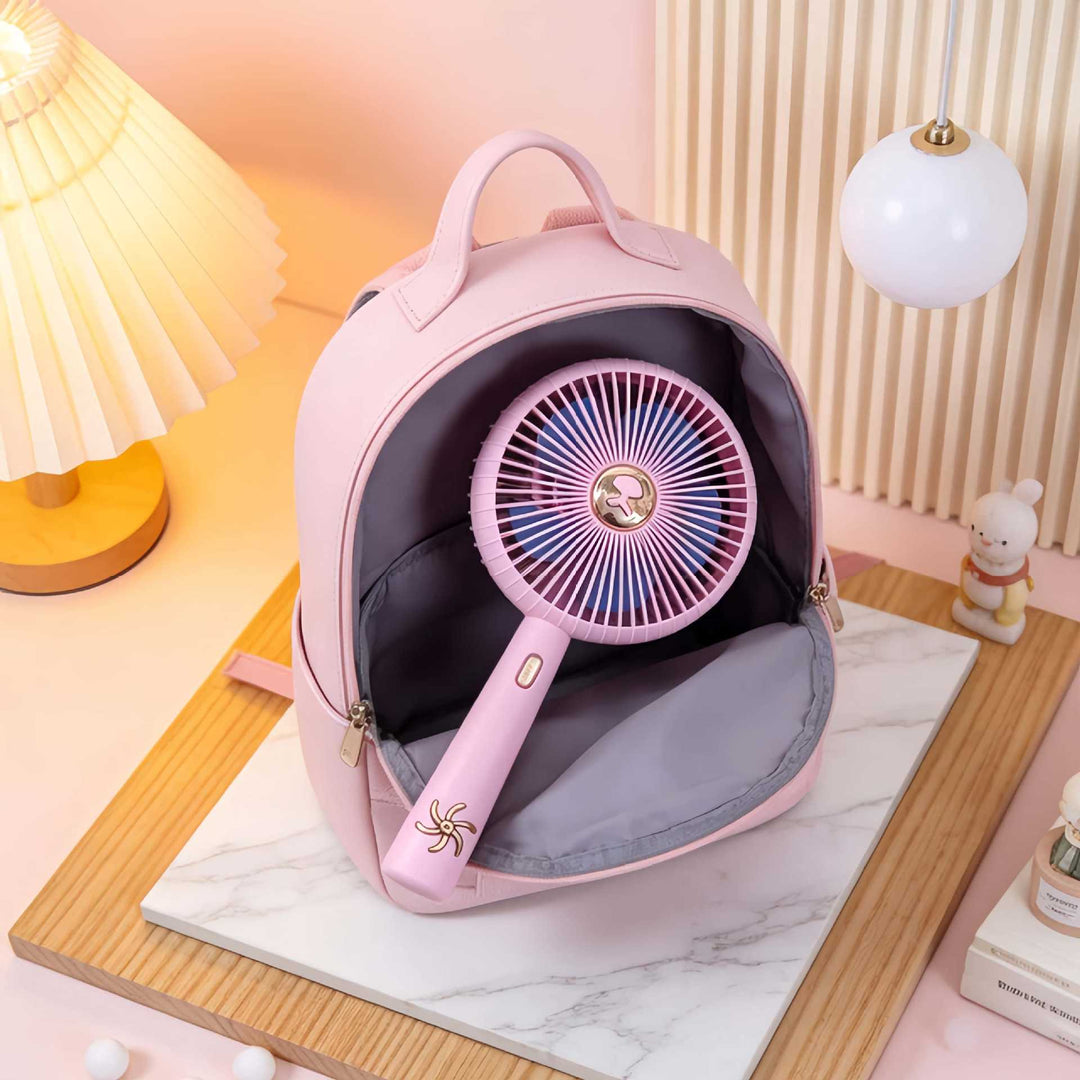 Ladies Portable Table Fan with Innovative Design Bowlift