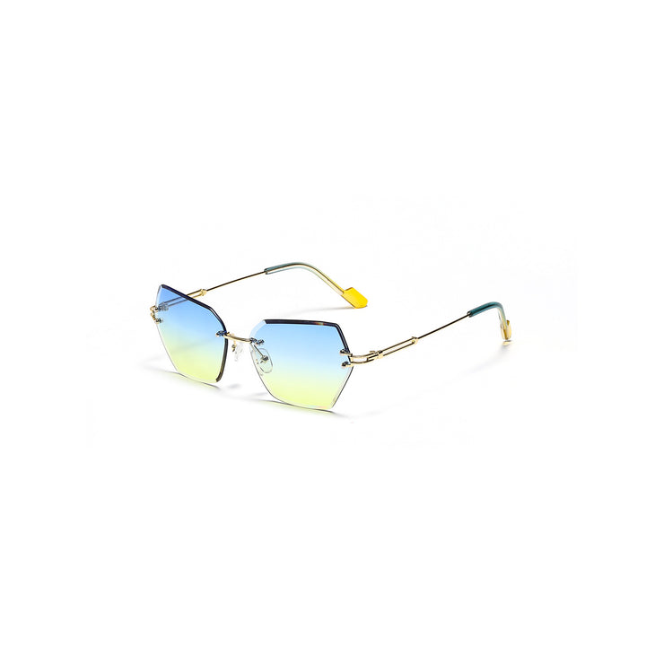 Women's modern sunglasses with stylish hexagonal frame Bowlift