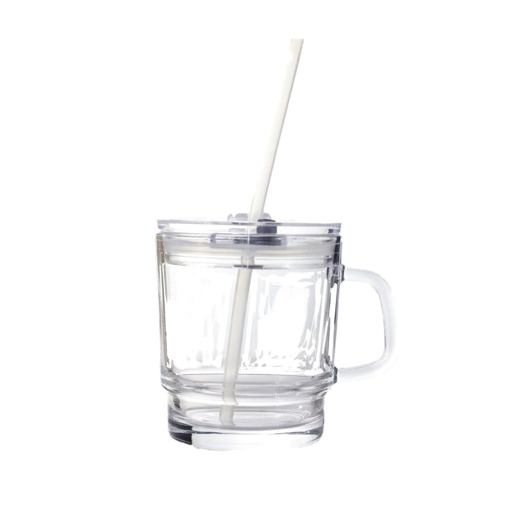 Ladies funny tea glass cup with artistic cat design Bowlift