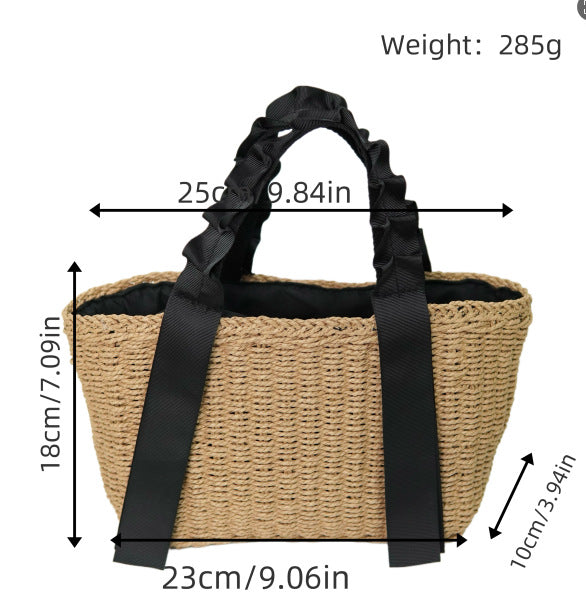 Handbag with Playful Design Bowlift