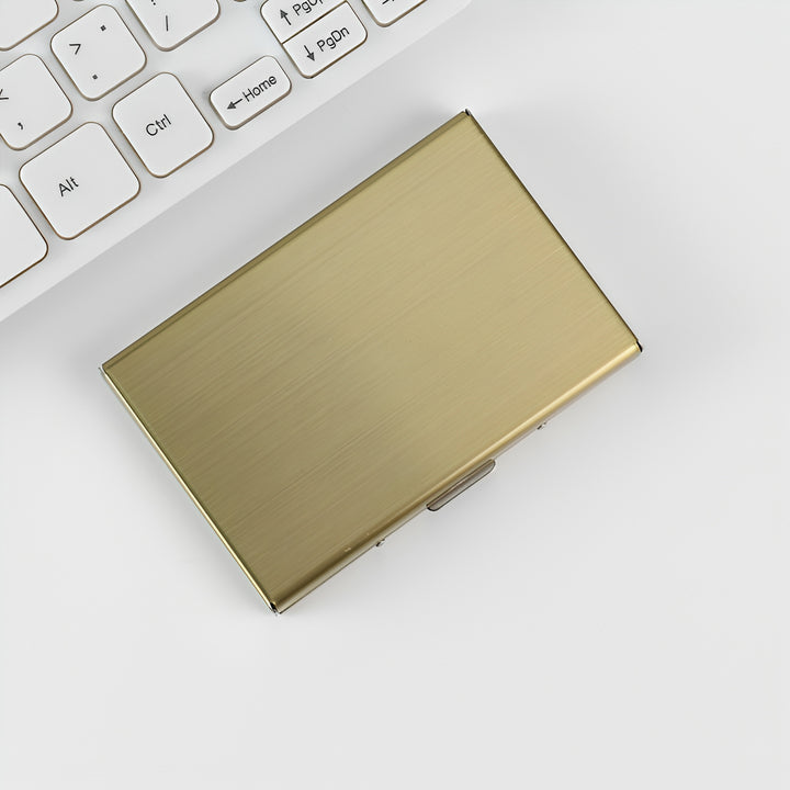 Premium Stainless Steel Business Card Holder