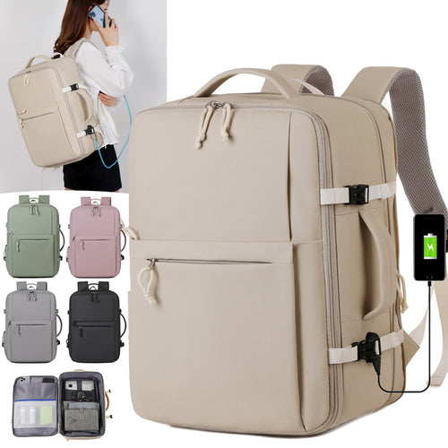 Versatile Travel Laptop Backpack Bowlift