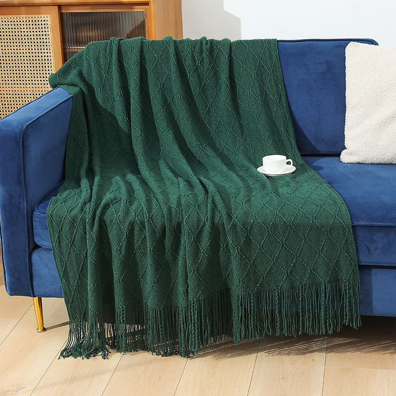Ladies cozy knit blanket Bowlift