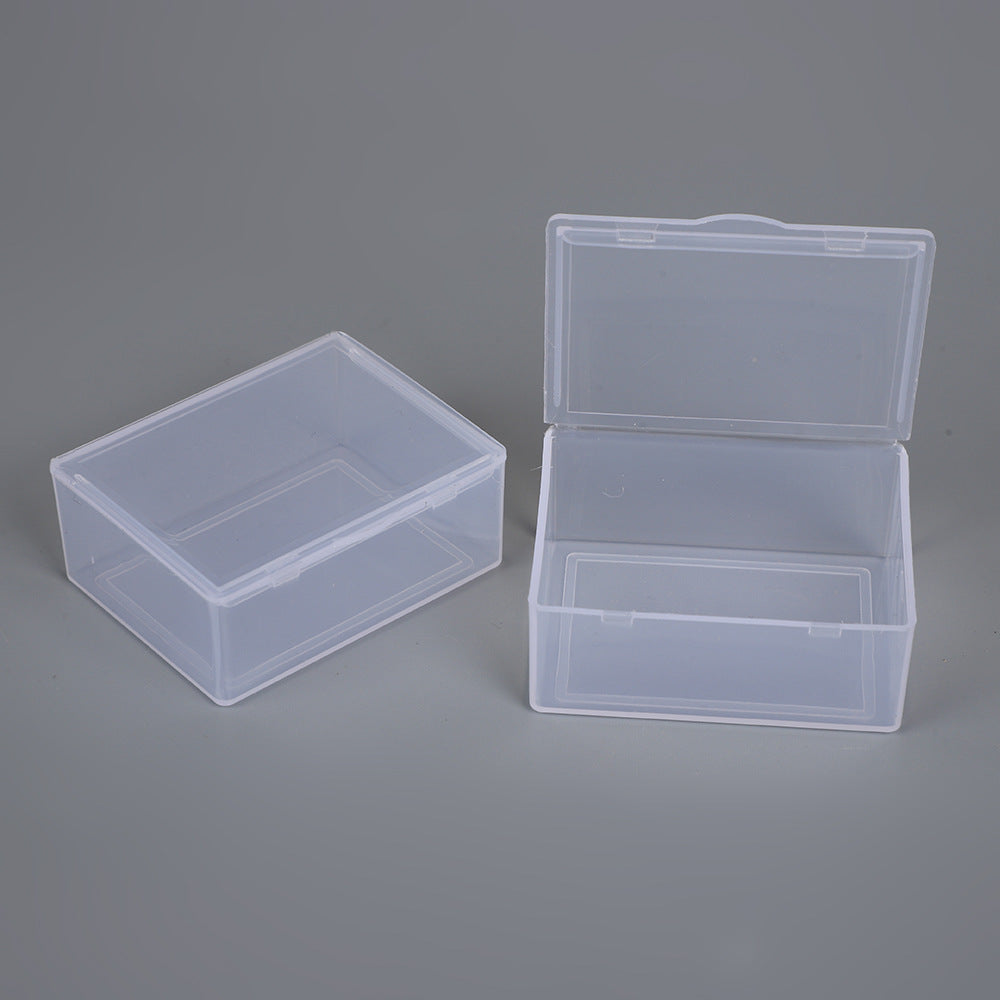 Transparent Craft Supply Storage Box Bowlift
