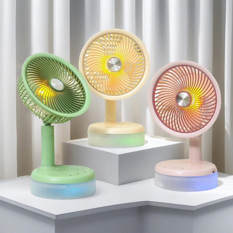 Ladies Portable Table Fan with Stylish and Flexible Design Bowlift