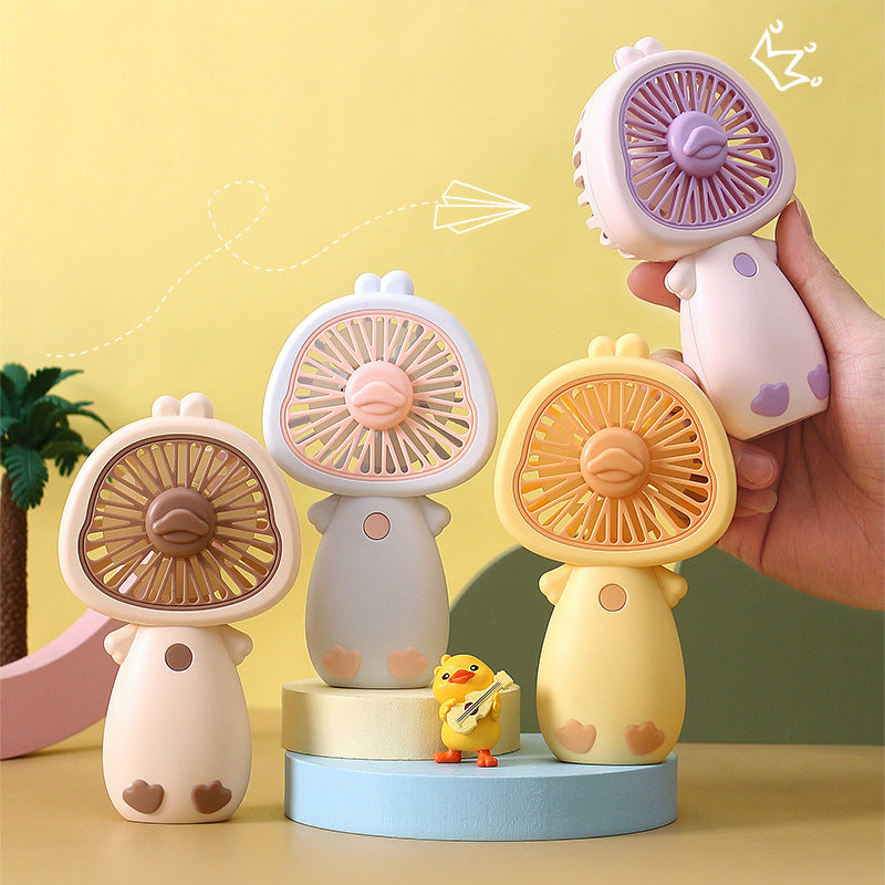 Cute Character Mini Cooling Fan Bowlift