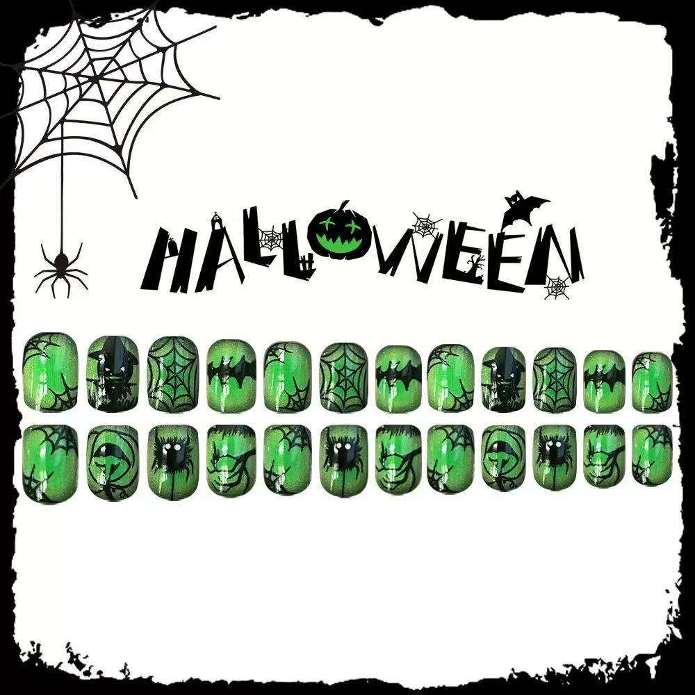 Halloween Nail Art Set with Creative 3D Designs Bowlift