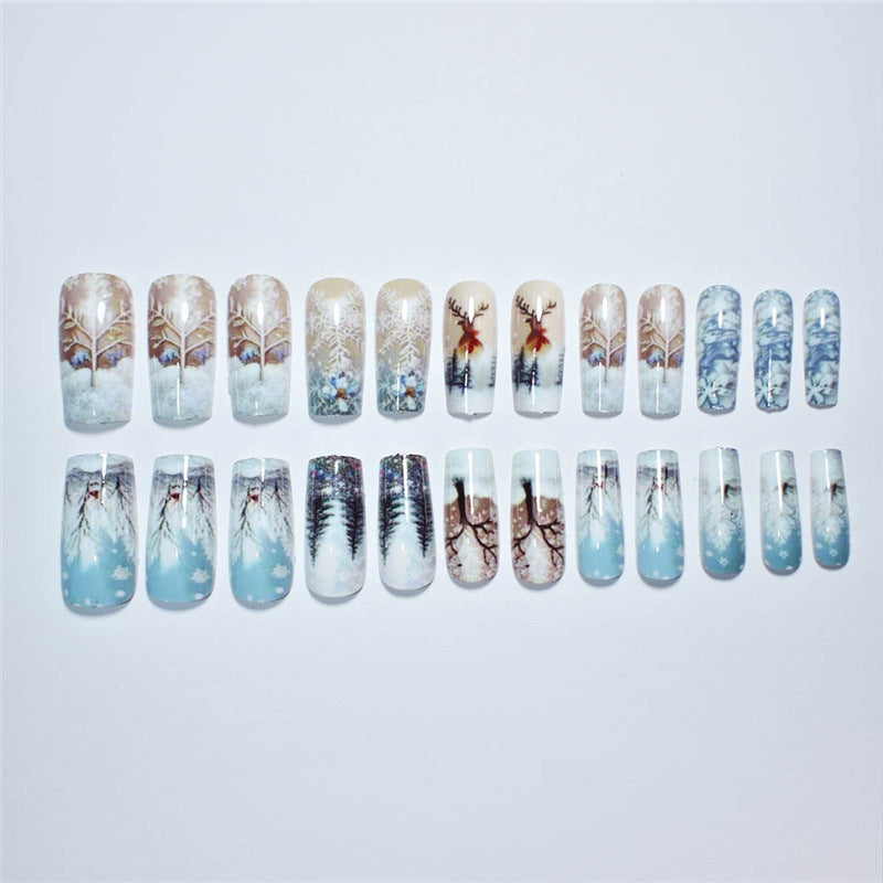 Festive Holiday Nail Art Bowlift
