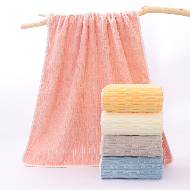Ladies Elegant Terry Towel with Modern Patterns Bowlift