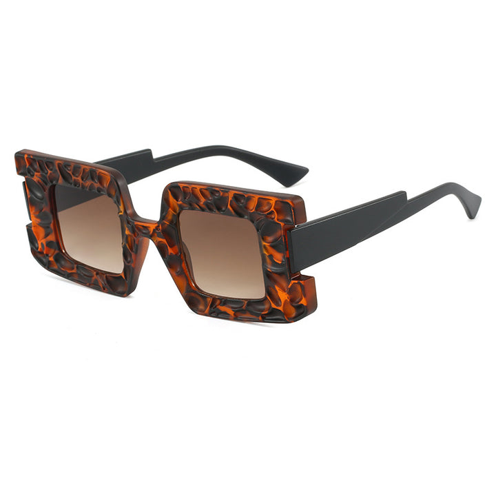 Women's oversized sunglasses with structured frame Bowlift