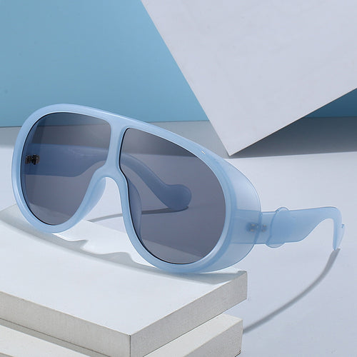 Ladies extravagant sunglasses with stylish transparent frame Bowlift
