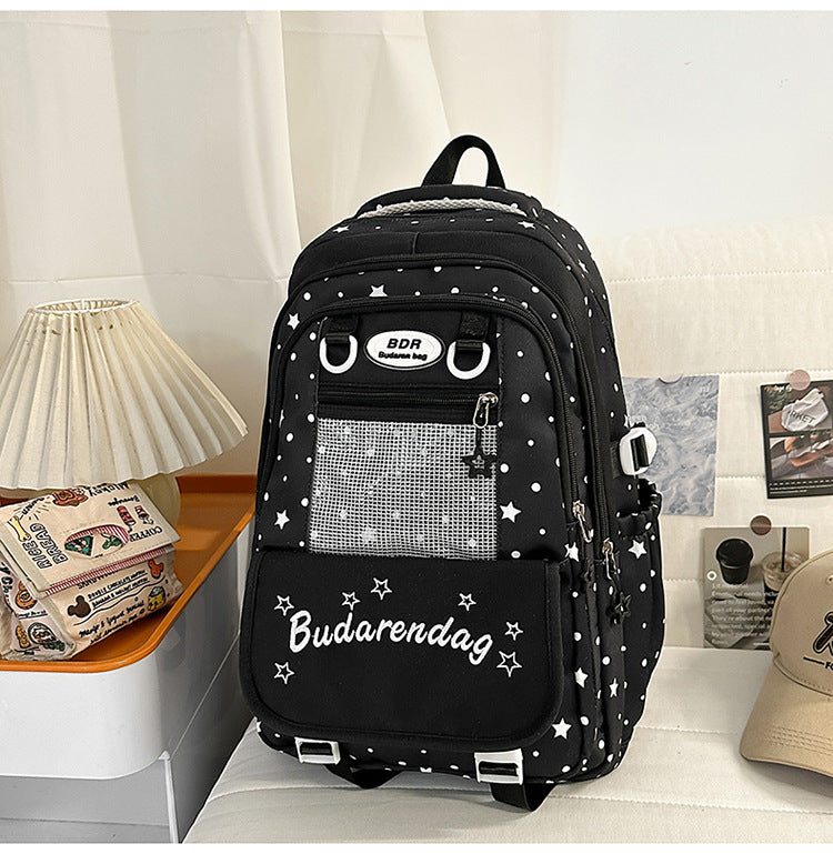 Starry Design Multi-Compartt Backpack Bowlift