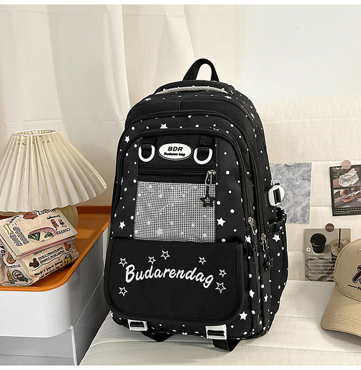 Starry Design Multi-Compartt Backpack Bowlift