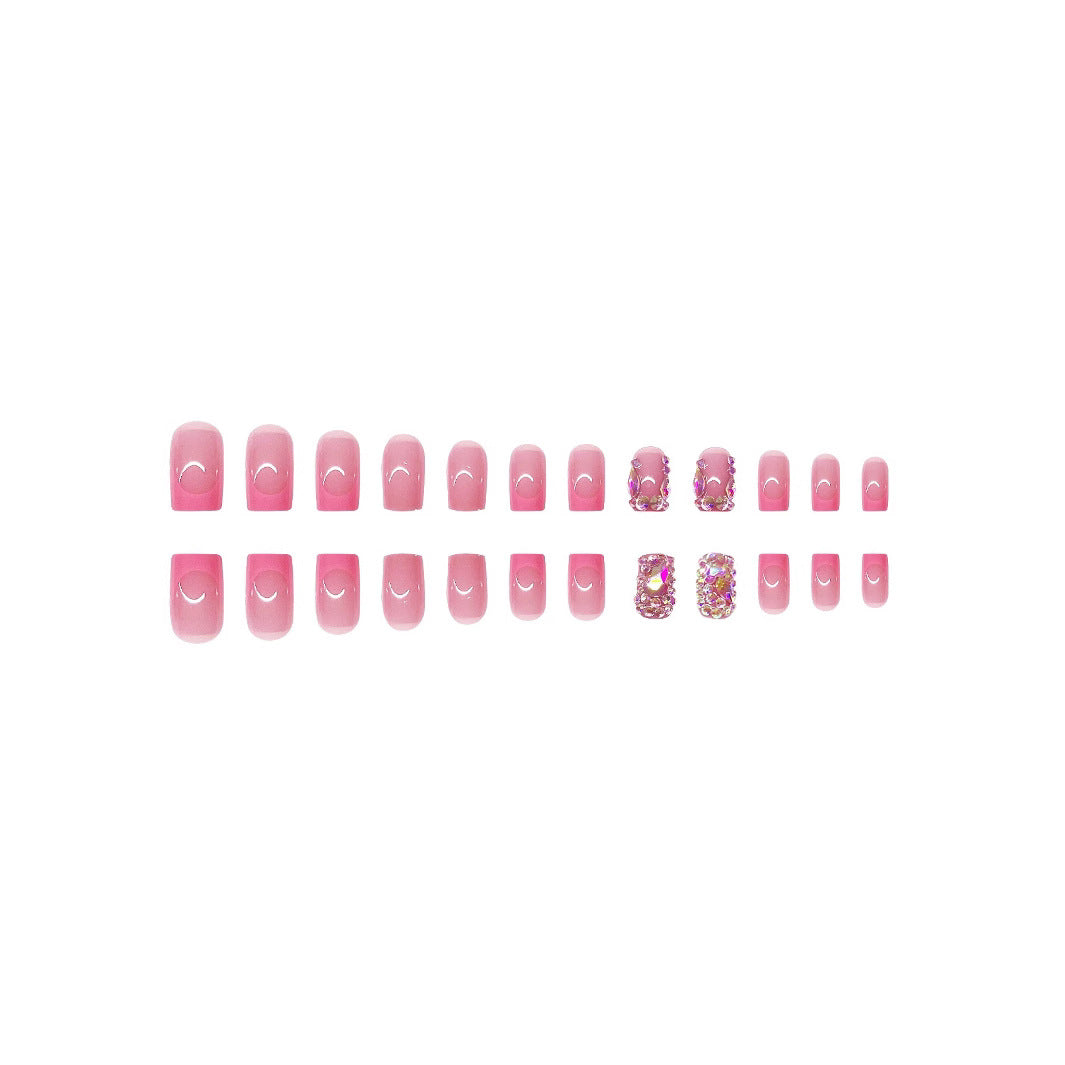 Luxury Rhinestone-Embellished Nail Art Set Bowlift
