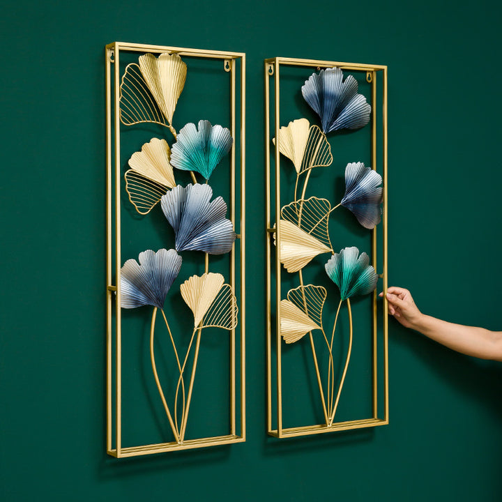 Decorative Wall Art Panel with Floral Design Bowlift