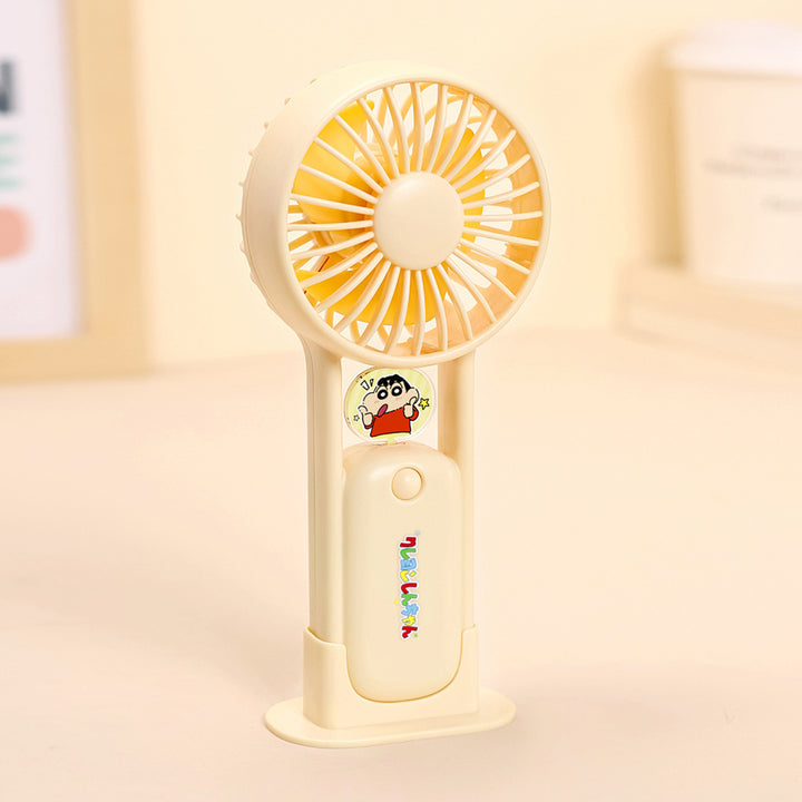 Women's Portable Animal Mini V Fan Bowlift