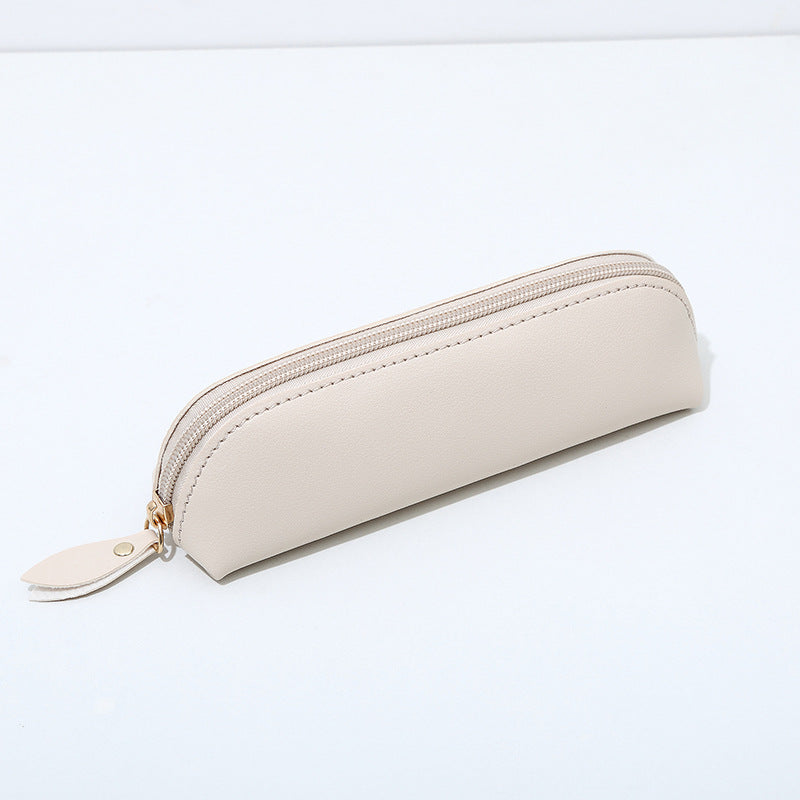 Stylish Leather Pencil Case Bowlift
