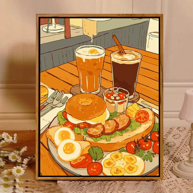 Gourmet Culinary Wall Art Print Bowlift