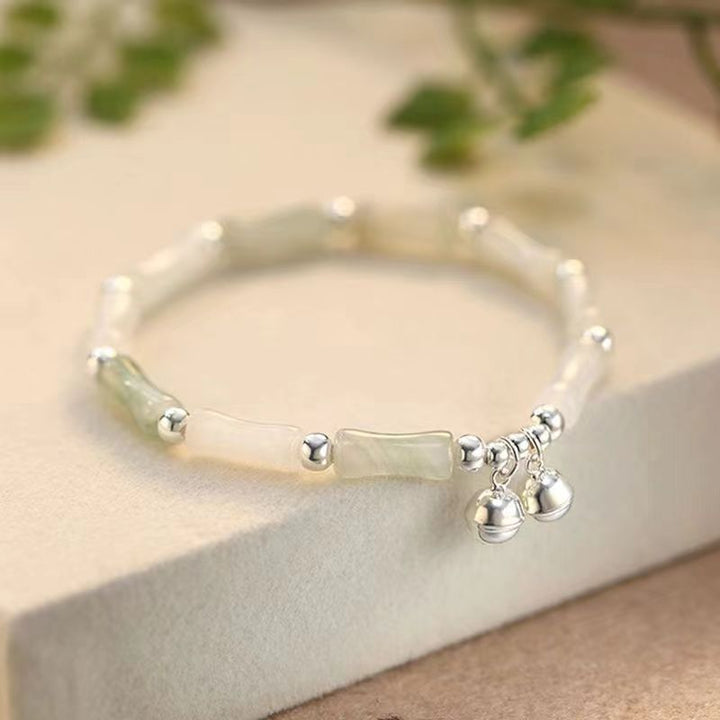 Elegant Silver and Gemstone Bracelet Bowlift