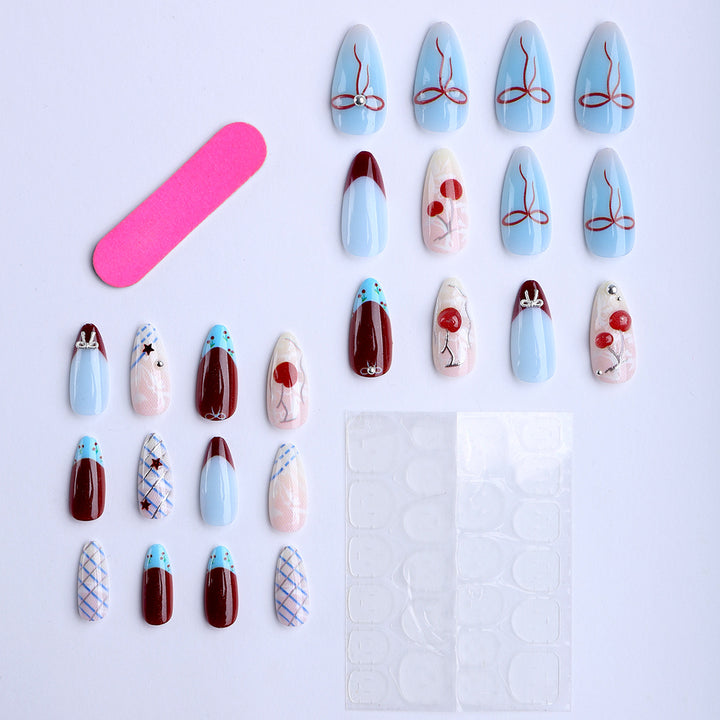 Artful fingernails with creative designs Bowlift