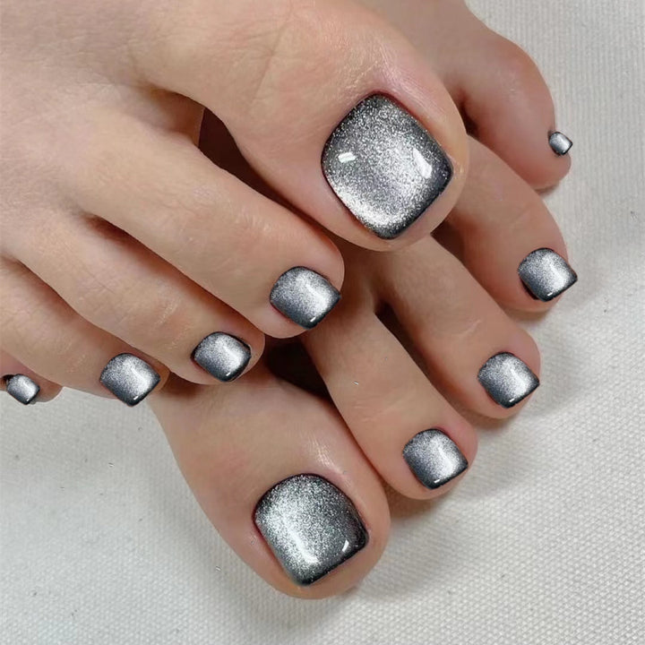 Decorative Crystal-Embellished Press-On Nails Bowlift
