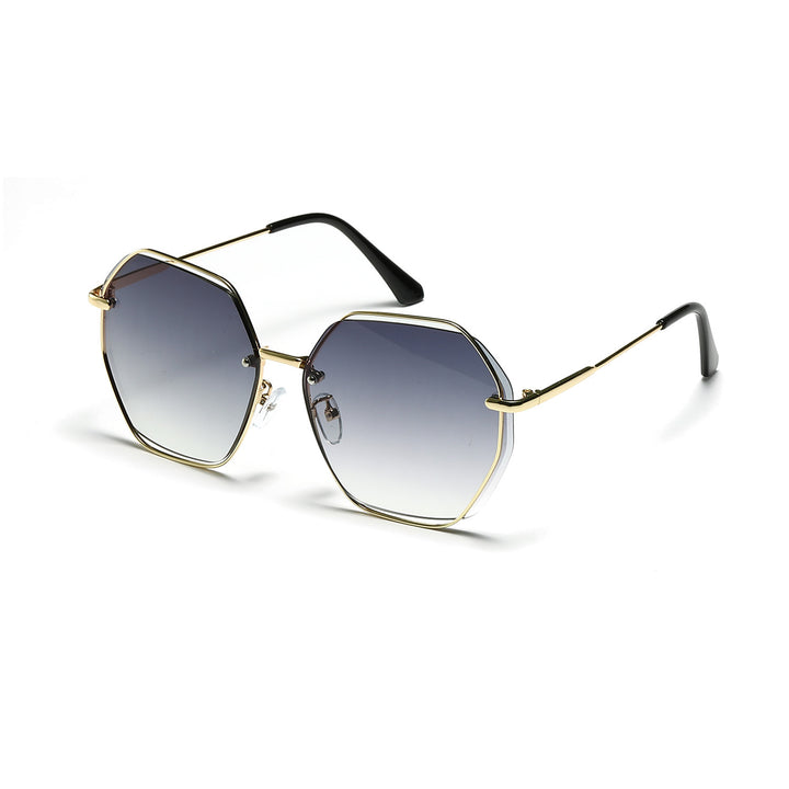 Women's fashionable octagonal sunglasses with elegant frame Bowlift