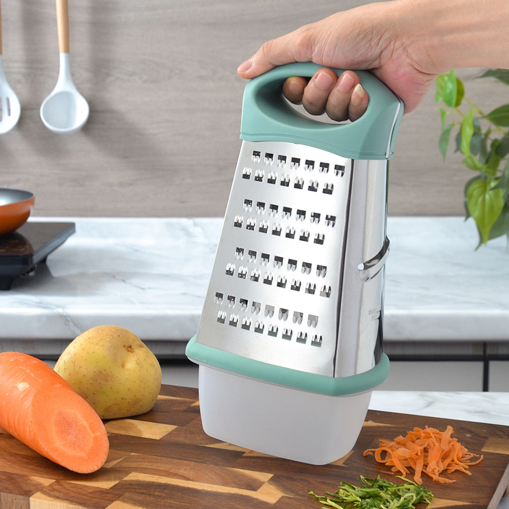Stainless Steel Scraper with Ergonomic Handle Bowlift