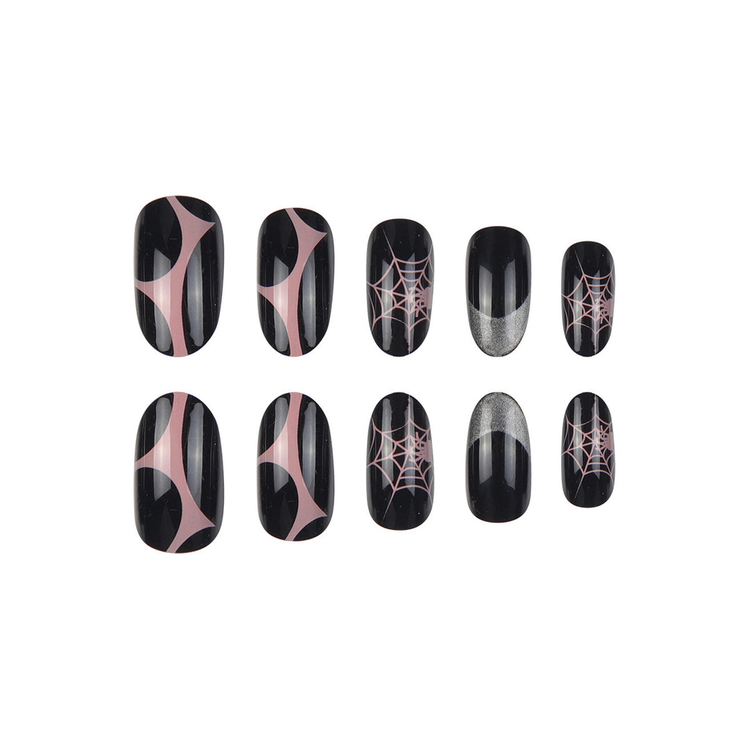 Halloween-Themed Stiletto Nail Art Set Bowlift