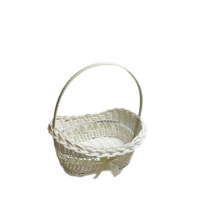 Decorative Woven Storage Basket Bowlift
